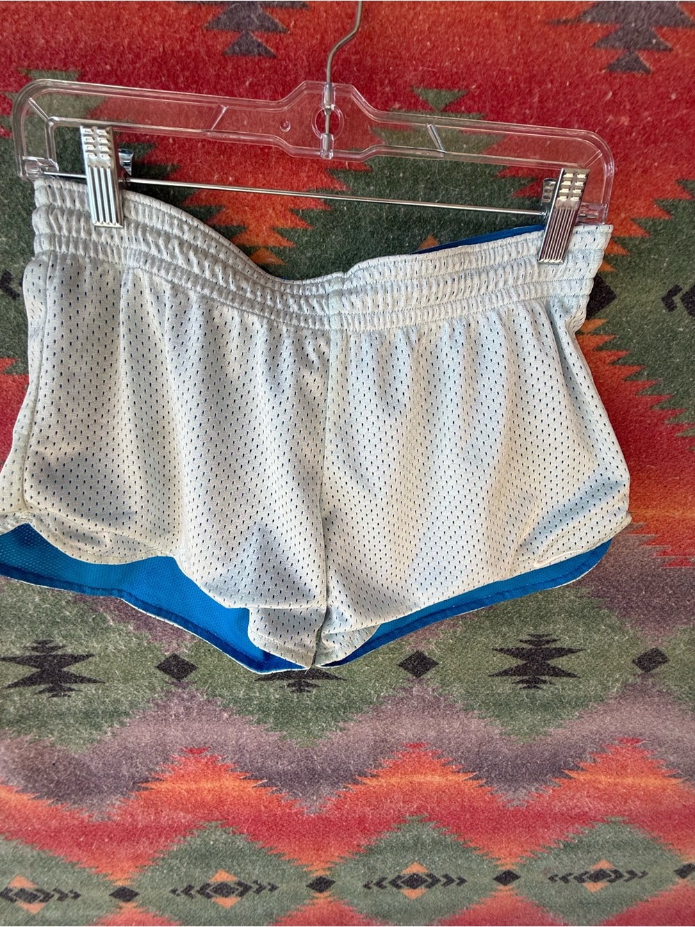 Nike Bright Blue and Light blue Mesh Shorts